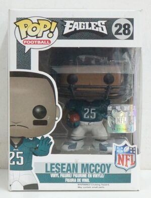 Funko Pop! Football NFL: Lesean McCoy. Eagles n. 28. Action Figure cm 10. Funko