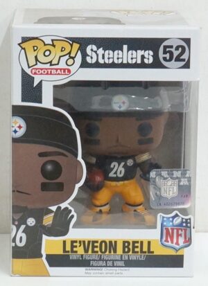 Funko Pop! Football NFL: Le'veon Bell. Steelers n. 52. Action Figure cm 10. Funko