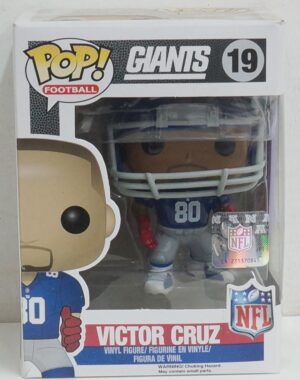 Funko Pop! Football NFL: Victor Cruz. Giants n. 19. Action Figure cm 10. Funko
