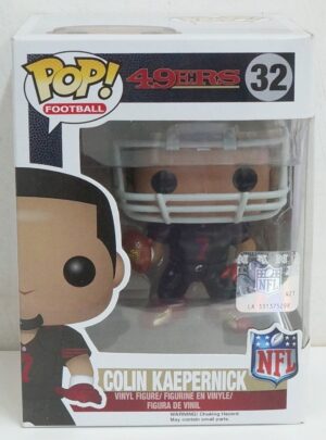 Funko Pop! Football NFL: Colin Kaepernick. 49ERS n. 32. Action Figure cm 10. Funko