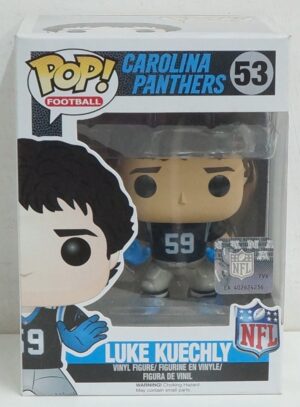 Funko Pop! Football NFL: Luke Kuechly. Carolina Panthers n. 53. Action Figure cm 10. Funko