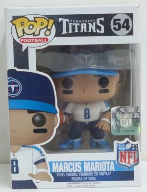 Funko Pop! Football NFL: Marcus Mariotta. Tennessee Titans n. 54. Action Figure cm 10. Funko