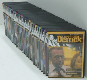 L'Ispettore Derrick (Horst Tappert). Lotto n. 31 DVD (Episodi 62). Versione da edicola. DVD in Italiano
