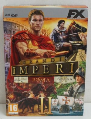 Grandi Imperi 2. (3 dischi) con Cofanetto. Videogioco PC in Italiano