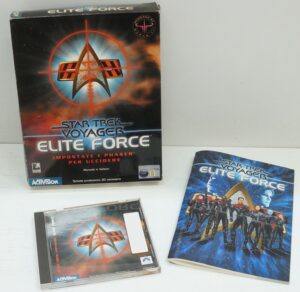Star Trek Voyager: Elite Force. Videogioco PC in Italiano. Big Box come da foto