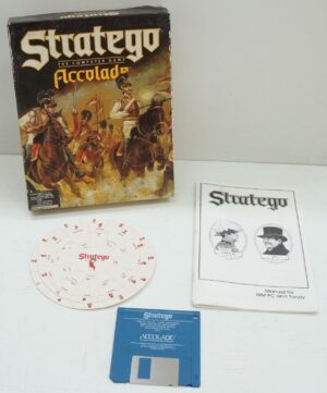 Stratego Accolade. Videogioco IBM PC in Inglese. Big Box come da foto