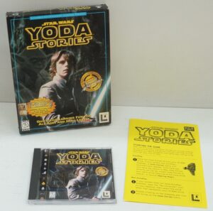 Star Wars. Yoda Stories. Videogioco IBM PC in Inglese. Big Box come da foto