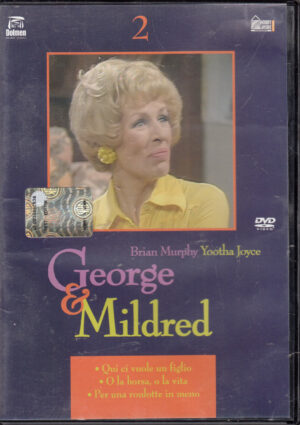 George & Mildred Stagione 1 Vol. 2 (Episodi 4-6) Versione da edicola. DVD in Italiano