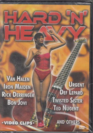 Hard 'N' Heavy Video Clips (Van Halen,Iron Maiden,Bon Jovi,Def Lepard) - DVD in Inglese
