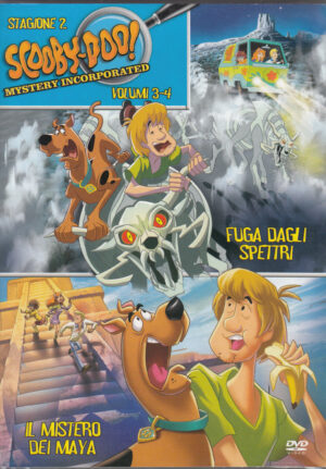 Scooby-Doo! Mystery Incorporated Stagione 2 Vol. 3-4 - Fuga dagli spettri - Il Mistero dei Maya (Episodi 14-26) Versione da edicola. DVD in Italiano