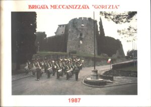 Calendario Brigata Meccanizzata Gorizia Anno 1987. Senza Cordoncino Originale