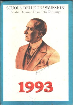 Calendario Scuola delle Trasmissioni Anno 1993. Senza Cordoncino Originale