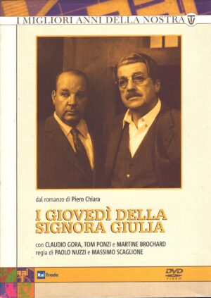 I giovedì della signora Giulia. Miniserie Completa (Episodi 1-5) (Box 3 DVD). I Migliori Anni della nostra TV. DVD in Italiano