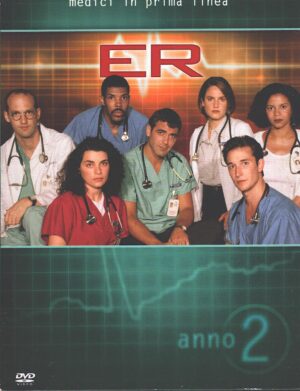 ER Medici In Prima Linea Anno 2 - Stagione 2 Completa (Box 4 DVD) (Episodi 1-22) con Cofanetto - DVD in Italiano