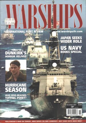 Rivista Magazine Warships November 2007. Rivista in Inglese ed. HE Publishing