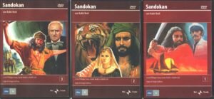 Sandokan volume 1, 2, 3 - Serie Completa (3 DVD) SENZA Cofanetto - Versione da edicola - DVD in Italiano