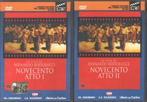 Novecento Atto I e Atto II (Bertolucci). I Grandi Successi del Cinema Italiano vol. 17-18. Versione da edicola. DVD in Italiano