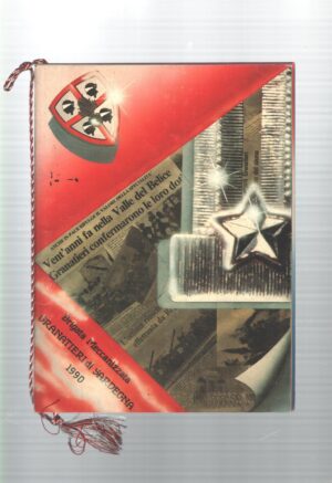 Calendario Brigata Meccanizzata Granatieri di Sardegna Anno 1990 - Con cordoncino originale