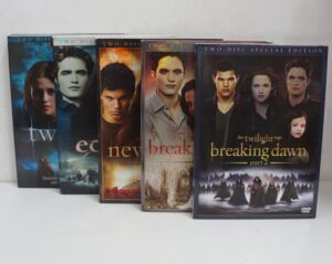 Twilight - Saga Completa n. 5 Custodie (10 DVD) Special Edition con Slipcase - DVD in Italiano