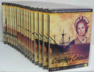 I Grandi Sceneggiati d'Avventura - Raccolta Completa (18 DVD) Versione da edicola (Sandokan, Marco Polo, Cristoforo Colombo) - DVD in Italiano