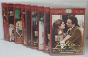 Elisa di Rivombrosa. Stagione 1 Completa (Episodi 1-26) (9 DVD) SENZA Cofanetto. Versione da edicola. DVD in italiano