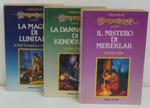 I preludi di Dragonlance. Trilogia Completa di AA. VV. ed. Armenia (La magia di Lunitari, La dannazione di Kendermore, Il mistero di Merklar)