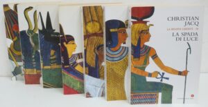 I Misteri di Osiride + La Regina Libertà. Serie Complete di Jacq Christian ed. Corriere della Sera