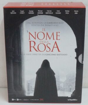 Il nome della rosa. Serie Completa (Episodi 1-8) (8 DVD) con Cofanetto. Versione da edicola. DVD in Italiano