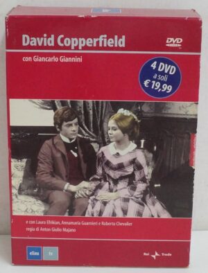 David Copperfield - Mini Serie TV Completa (Episodi 1-8) (4 DVD) con Cofanetto - Versione da edicola - DVD in Italiano