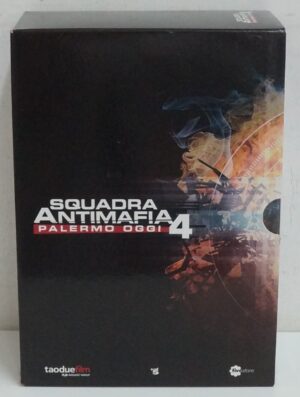 Squadra antimafia Palermo oggi 4. Stagione 4 Completa (Episodi 1-10) (5 DVD) con Cofanetto. Versione da edicola. DVD in Italiano
