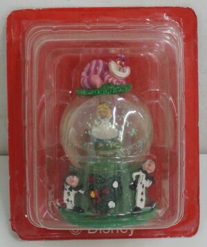 Alice nel paese delle meraviglie Walt Disney. Palla di neve Snowglobe cm 7. De Agostini