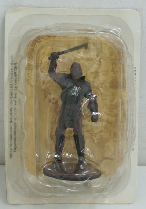 Capitano Uruk-hai. Il Signore degli Anelli, The Lord of the Rings. Miniatura in metallo cm 7. De Agostini NLP 2007