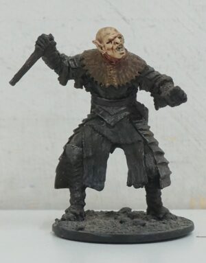 Guerriero Orchetto. DANNEGGIATO. Il Signore degli Anelli, The Lord of the Rings. Miniatura in metallo cm 6. De Agostini NLP 2004