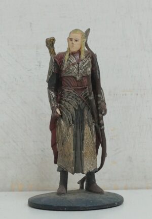 Haldir. Il Signore degli Anelli, The Lord of the Rings. Miniatura in metallo cm 7. De Agostini NLP 2005