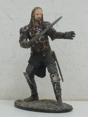 Eomer. Il Signore degli Anelli, The Lord of the Rings. Miniatura in metallo cm 7. De Agostini NLP 2005