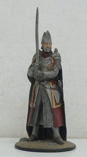 Elendil. Il Signore degli Anelli, The Lord of the Rings. Miniatura in metallo cm 7. De Agostini NLP 2007