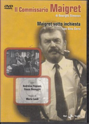 Maigret Sotto Inchiesta - Il Commissario Maigret -  DVD in Italiano
