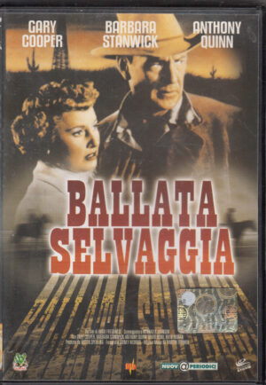Ballata Selvaggia (Gary Cooper) - Versione da edicola. DVD in Italiano