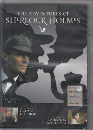 The Adventures of Sherlock Holmes - (Stagione 1 Episodi 5-6) - Versione da edicola. DVD in Italiano