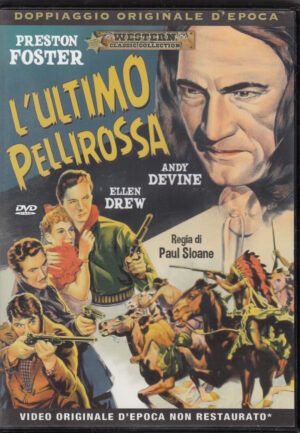 L'Ultimo Pellirossa (1939) - DVD in Italiano