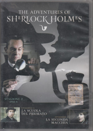 The Adventures of Sherlock Holmes - (Stagione 2 Episodi 2-3) - Versione da edicola. DVD in Italiano