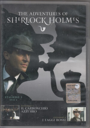 The Adventures of Sherlock Holmes - (Stagione 1 Episodi 7-8) - Versione da edicola. DVD in Italiano
