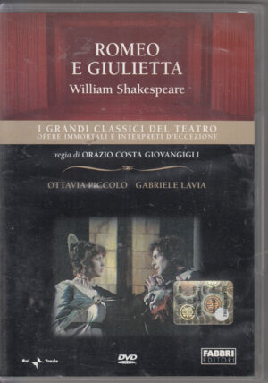 Romeo e Giulietta (William Shakespeare) - DVD I Grandi Classici del Teatro - Versione da edicola - DVD in Italiano
