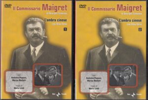 L'Ombra Cinese - Il Commissario Maigret (Georges Simenon) Parte 1 - Puntate 1 e 2 - DVD in Italiano