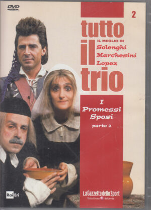 Tutto il Trio - I Promessi sposi - Il meglio di Solenghi Marchesini Lopez Vol.2 - Versione da edicola. DVD in Italiano