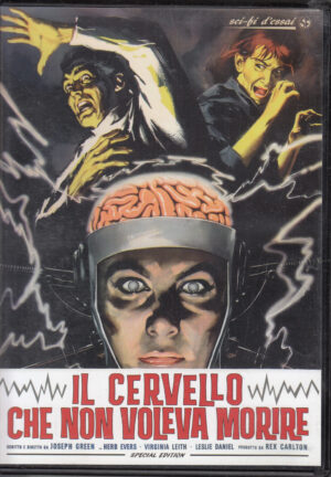 Il Cervello Che Non Voleva Morire - DVD in Italiano