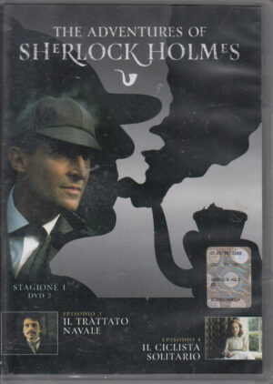 The Adventures of Sherlock Holmes - (Stagione 1 Episodi 3-4) - Versione da edicola. DVD in Italiano
