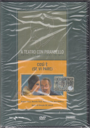 A Teatro con Pirandello -  Così è (se vi pare) - Versione da edicola. DVD in Italiano