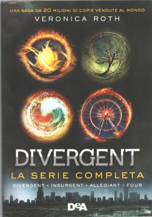 Divergent La Serie (Divergent, Insurgent, Allegiant, Four) di Roth, Veronica ed. De Agostini