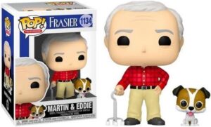 Funko Pop! Television: Martin & Eddie. Frasier n. 1134. Action Figure cm 10. Funko